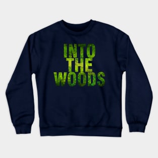 Into the woods | Lighter Green Crewneck Sweatshirt